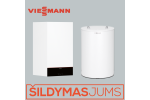 Dujinis kondensacinis katilas Viessmann Vitodens 100-W B1HG 3,2-19 kW su kaupikliu Vitocell 100-W, talpa 100 litrų ir karšto vandens šildytuvo jutikliu, Z031612 Dujinis kondensacinis katilas Viessmann Vitodens 100-W B1HG 3,2-19 kW su kaupikliu Vitocell 100-W, talpa 100 litrų ir karšto vandens šildytuvo jutikliu, Z031612